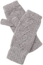 【エリオポール/heliopole】の【WILLIAM BRUNTON】ARAN リストウォーマー ライトグレー|ID: prp329100004808673 ipo3291000000034897240