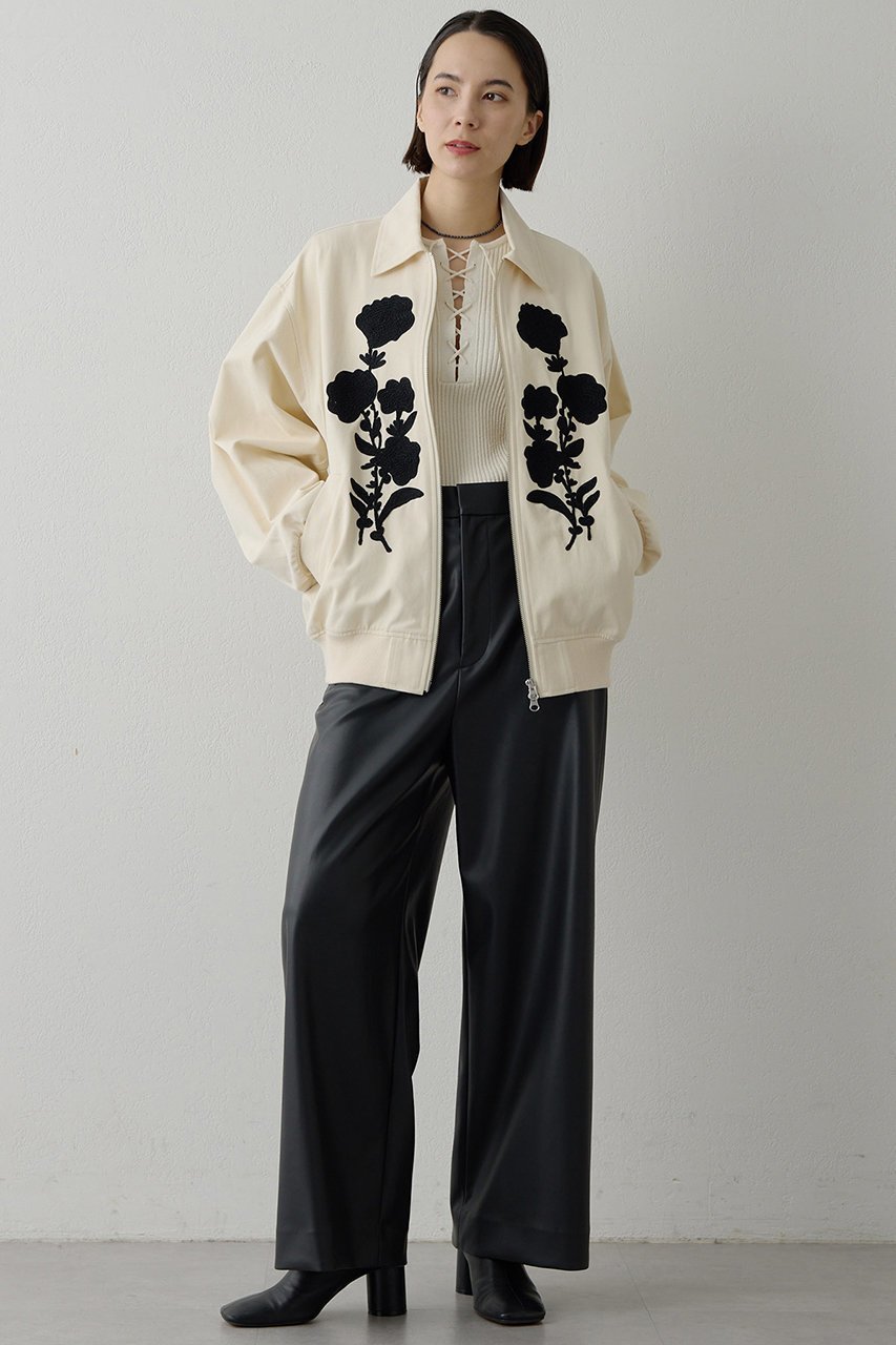 【ウィムガゼット/Whim Gazette】のコード刺繍ブルゾン 人気、トレンドファッション・服の通販 founy(ファニー) ファッション Fashion レディースファッション Fashion for Women アウター Coat / Outerwear Collection レディースジャケット・軽アウター Jackets ブルゾンジャケット・スポーティアウター Blouson Jackets 2026年 2026 インド Indian Textile シンプル Simple, Minimal ジャケット Jacket, Outerwear ブルゾン Blouson, Bomber Jacket レース Lace, Lace Fabric ロング Long, Long-Length 夏 Summer 春 Spring S/S・春夏 SS, Spring/Summer, Warm Season other-4|ID: prp329100004808680 ipo3291000000035352566