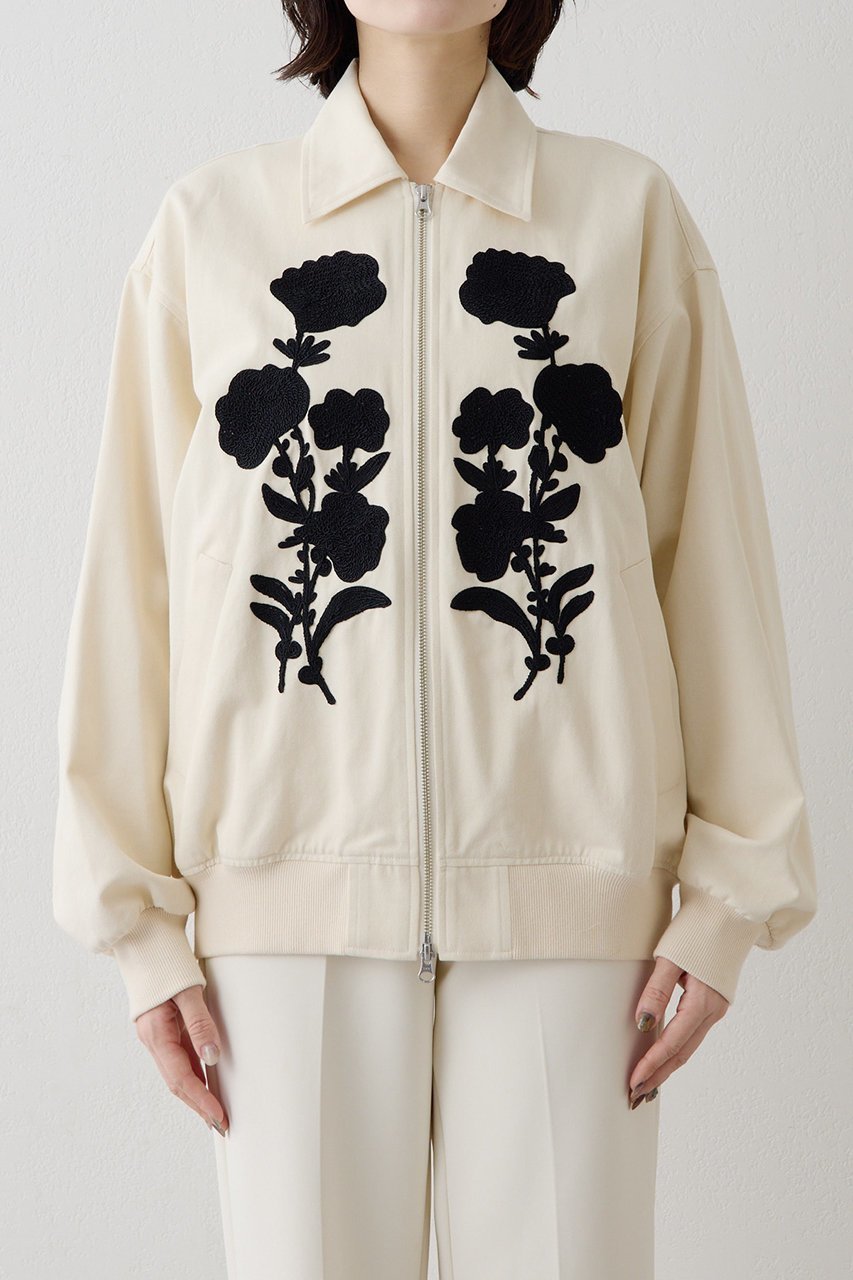 【ウィムガゼット/Whim Gazette】のコード刺繍ブルゾン 人気、トレンドファッション・服の通販 founy(ファニー) 　ファッション　Fashion　レディースファッション　Fashion for Women　アウター　Coat / Outerwear Collection　レディースジャケット・軽アウター　Jackets　ブルゾンジャケット・スポーティアウター　Blouson Jackets　インド　Indian Textile　シンプル　Simple, Minimal　ジャケット　Jacket, Outerwear　ブルゾン　Blouson, Bomber Jacket　レース　Lace, Lace Fabric　ロング　Long, Long-Length　other-7|ID: prp329100004808680 ipo3291000000035975820