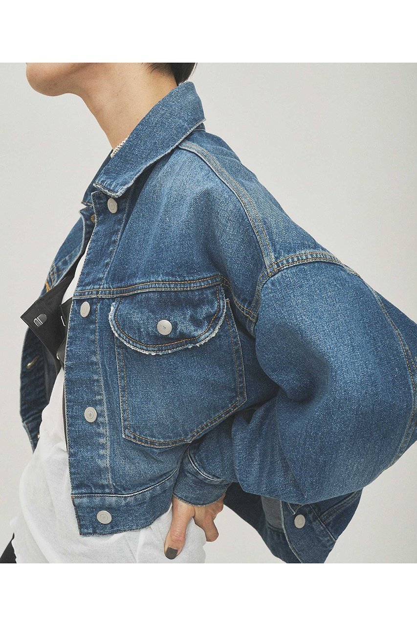 【ウィムガゼット/Whim Gazette】のワイドGジャン 人気、トレンドファッション・服の通販 founy(ファニー) 　ファッション　Fashion　レディースファッション　Fashion for Women　アウター　Coat / Outerwear Collection　レディースジャケット・軽アウター　Jackets　2026年　2026　コンパクト　Compact, Small Size　ショート　Short, Short Length　ジャケット　Jacket, Outerwear　ダメージ　Distressed, Destroyed　デニム　Denim, Jeans Material　バランス　Balance, Style Balance　ベーシック　Basic, Essential　ワイド　Wide, Wide Fit　ヴィンテージ　Vintage Style　夏　Summer　春　Spring　S/S・春夏　SS, Spring/Summer, Warm Season　other-3|ID: prp329100004808681 ipo3291000000034897320