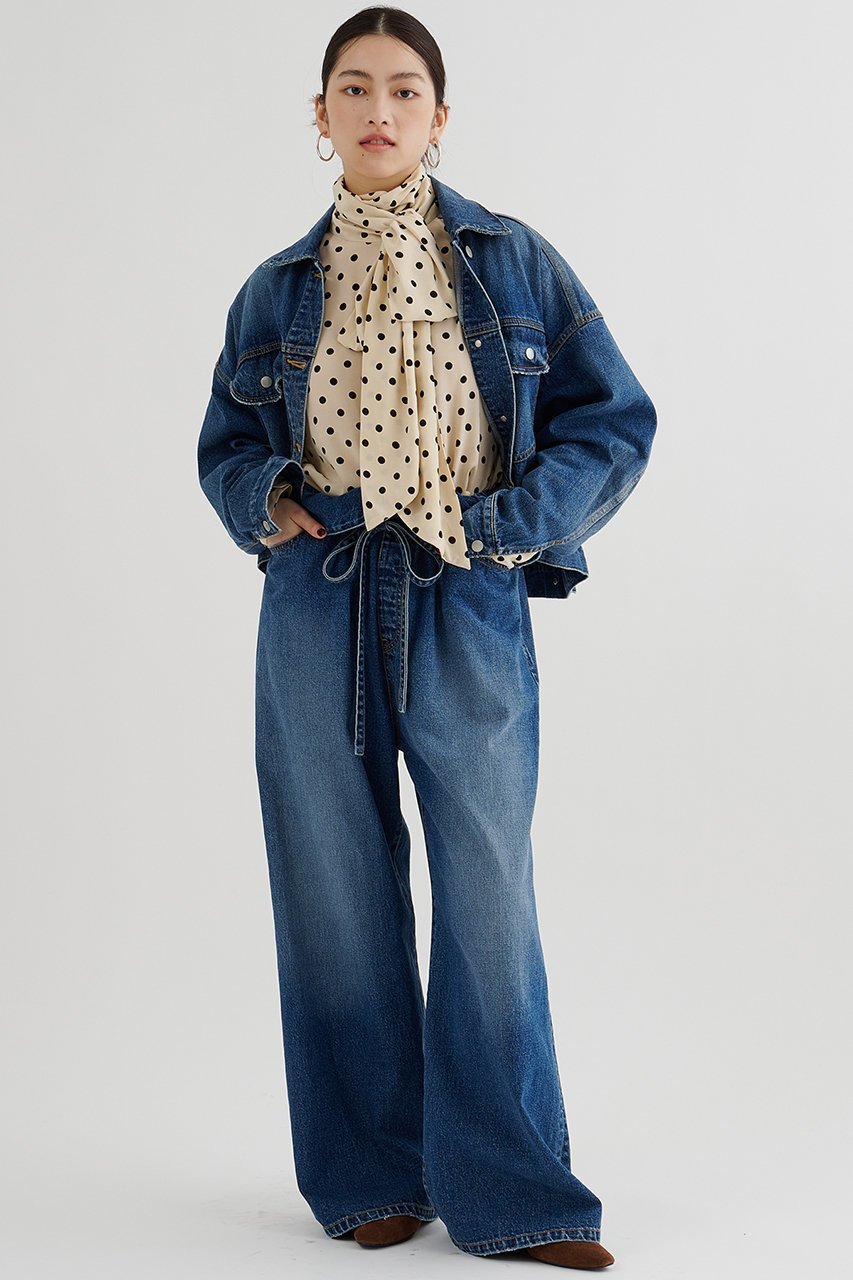 【ウィムガゼット/Whim Gazette】のワイドGジャン 人気、トレンドファッション・服の通販 founy(ファニー) 　ファッション　Fashion　レディースファッション　Fashion for Women　アウター　Coat / Outerwear Collection　レディースジャケット・軽アウター　Jackets　2026年　2026　コンパクト　Compact, Small Size　ショート　Short, Short Length　ジャケット　Jacket, Outerwear　ダメージ　Distressed, Destroyed　デニム　Denim, Jeans Material　バランス　Balance, Style Balance　ベーシック　Basic, Essential　ワイド　Wide, Wide Fit　ヴィンテージ　Vintage Style　夏　Summer　春　Spring　S/S・春夏　SS, Spring/Summer, Warm Season　other-5|ID: prp329100004808681 ipo3291000000034897324