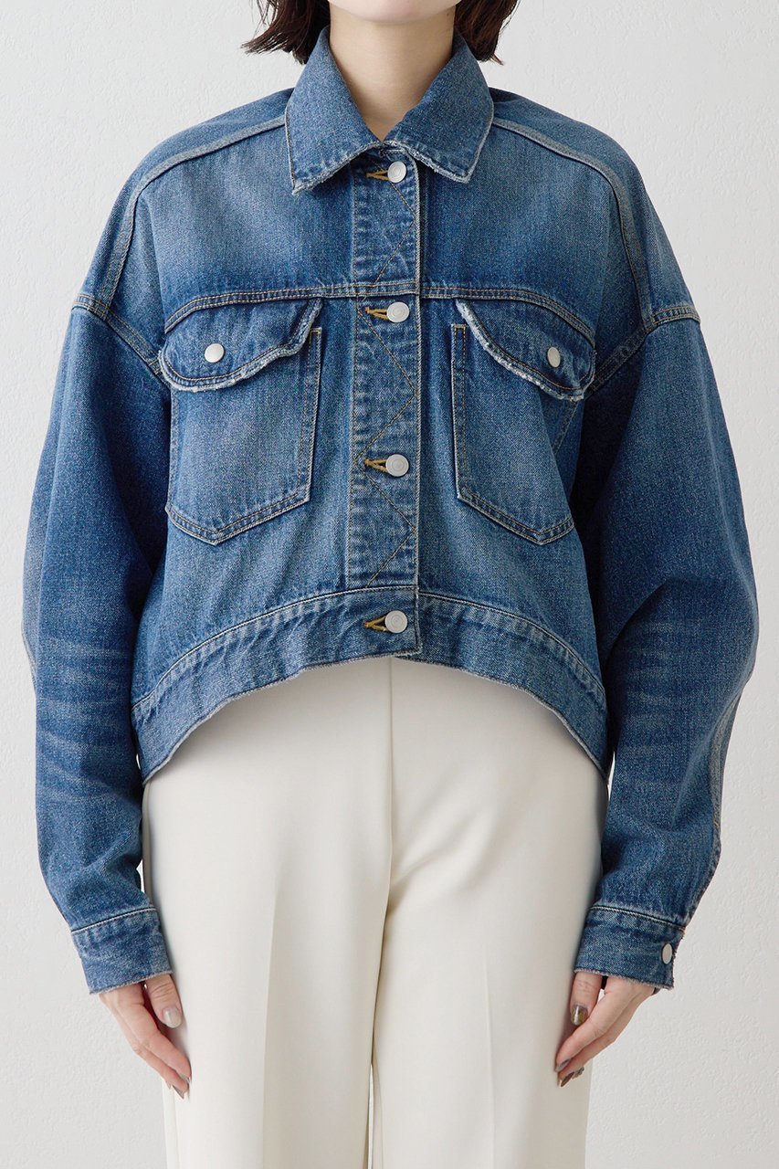 【ウィムガゼット/Whim Gazette】のワイドGジャン 人気、トレンドファッション・服の通販 founy(ファニー) 　ファッション　Fashion　レディースファッション　Fashion for Women　アウター　Coat / Outerwear Collection　レディースジャケット・軽アウター　Jackets　2026年　2026　コンパクト　Compact, Small Size　ショート　Short, Short Length　ジャケット　Jacket, Outerwear　ダメージ　Distressed, Destroyed　デニム　Denim, Jeans Material　バランス　Balance, Style Balance　ベーシック　Basic, Essential　ワイド　Wide, Wide Fit　ヴィンテージ　Vintage Style　夏　Summer　春　Spring　S/S・春夏　SS, Spring/Summer, Warm Season　other-7|ID: prp329100004808681 ipo3291000000034897328