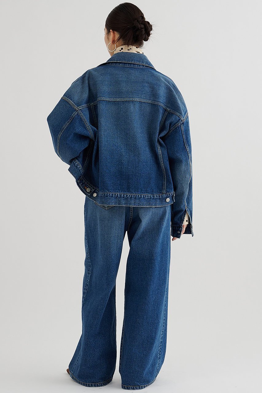 【ウィムガゼット/Whim Gazette】のワイドGジャン 人気、トレンドファッション・服の通販 founy(ファニー) 　ファッション　Fashion　レディースファッション　Fashion for Women　アウター　Coat / Outerwear Collection　レディースジャケット・軽アウター　Jackets　コンパクト　Compact, Small Size　ショート　Short, Short Length　ジャケット　Jacket, Outerwear　ダメージ　Distressed, Destroyed　デニム　Denim, Jeans Material　バランス　Balance, Style Balance　ベーシック　Basic, Essential　ワイド　Wide, Wide Fit　ヴィンテージ　Vintage Style　other-6|ID: prp329100004808681 ipo3291000000036159258