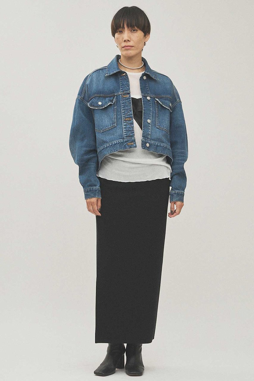【ウィムガゼット/Whim Gazette】のワイドGジャン インテリア・キッズ・メンズ・レディースファッション・服の通販 founy(ファウニー) 　ファッション　Fashion　レディースファッション　Fashion for Women　アウター　Coat / Outerwear Collection　レディースジャケット・軽アウター　Jackets　コンパクト　Compact, Small Size　ショート　Short, Short Length　ジャケット　Jacket, Outerwear　ダメージ　Distressed, Destroyed　デニム　Denim, Jeans Material　バランス　Balance, Style Balance　ベーシック　Basic, Essential　ワイド　Wide, Wide Fit　ヴィンテージ　Vintage Style　インディゴブルー|ID: prp329100004808681 ipo3291000000036835213