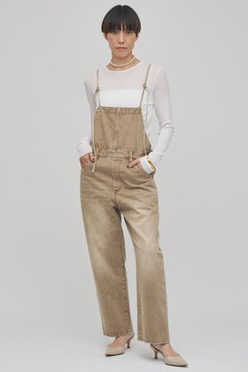 【ウィムガゼット/Whim Gazette】のカラーデニムオールイン 人気、トレンドファッション・服の通販 founy(ファニー) ファッション Fashion レディースファッション Fashion for Women パンツ Pants & Trousers インディゴ Indigo Denim ヴィンテージ Vintage Style 春 Spring ストレート Straight, Straight Cut ダメージ Distressed, Destroyed デニム Denim, Jeans Material ブリーチ Bleach, Washed Finish ユーズド Used, Vintage-Look S/S・春夏 SS, Spring/Summer, Warm Season 夏 Summer 2026年 2026 |ID:prp329100004808683