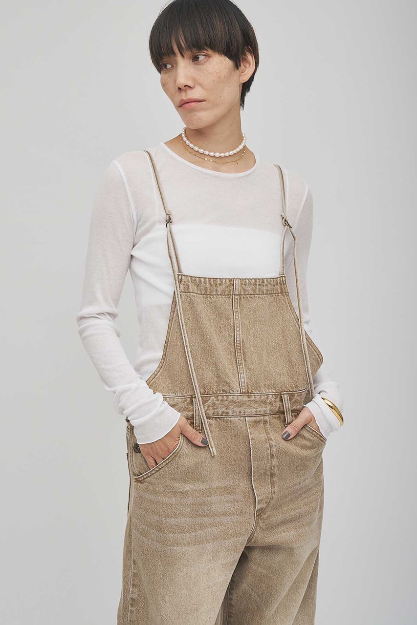 【ウィムガゼット/Whim Gazette】のカラーデニムオールイン 人気、トレンドファッション・服の通販 founy(ファニー) 　ファッション　Fashion　レディースファッション　Fashion for Women　パンツ　Pants & Trousers　インディゴ　Indigo Denim　ヴィンテージ　Vintage Style　ストレート　Straight, Straight Cut　ダメージ　Distressed, Destroyed　デニム　Denim, Jeans Material　ブリーチ　Bleach, Washed Finish　ユーズド　Used, Vintage-Look　再入荷　Restock / Back in Stock　other-4|ID: prp329100004808683 ipo3291000000035807437