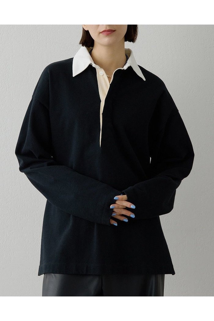 【ウィムガゼット/Whim Gazette】の刺繍ラガーシャツ インテリア・キッズ・メンズ・レディースファッション・服の通販 founy(ファニー) https://founy.com/ ファッション Fashion レディースファッション Fashion for Women トップス・カットソー Cut & Sew Tops シャツ・ブラウス・オフィスカジュアル Elegant Blouses & Button-Ups ロングTシャツ・Tシャツ Longline T-Shirts & Tees カットソー・ベーシックTシャツ Cut-and-Sewn Tops / Stretch Tees & Basics 2026年 2026 クラシカル Classical, Vintage-Inspired シンプル Simple, Minimal スポーティ Sporty, Casual Athletic スリーブ Sleeve, Long Sleeve / Short Sleeve ボトム Bottoms, Lower Wear ロング Long, Long-Length エレガント 上品 Elegant 夏 Summer 春 Spring S/S・春夏 SS, Spring/Summer, Warm Season |ID: prp329100004808685 ipo3291000000034897344