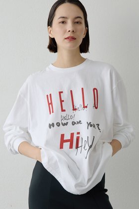 【ウィムガゼット/Whim Gazette】のロゴロングスリーブTシャツ 人気、トレンドファッション・服の通販 founy(ファニー) ファッション Fashion レディースファッション Fashion for Women トップス・カットソー Cut & Sew Tops シャツ・ブラウス・オフィスカジュアル Elegant Blouses & Button-Ups ロングTシャツ・Tシャツ Longline T-Shirts & Tees カットソー・ベーシックTシャツ Cut-and-Sewn Tops / Stretch Tees & Basics 2026年 2026 カットソー Cut and Sewn Top スリーブ Sleeve, Long Sleeve / Short Sleeve プリント Print, Printed Pattern ベーシック Basic, Essential ロング Long, Long-Length 夏 Summer 春 Spring S/S・春夏 SS, Spring/Summer, Warm Season |ID:prp329100004808687