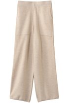【プレインピープル/PLAIN PEOPLE】のBONDパイルニットパンツ オートミール|ID: prp329100004808690 ipo3291000000034897373