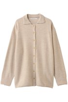 【プレインピープル/PLAIN PEOPLE】のBONDパイルニットシャツカーディガン オートミール|ID: prp329100004808692 ipo3291000000034897386