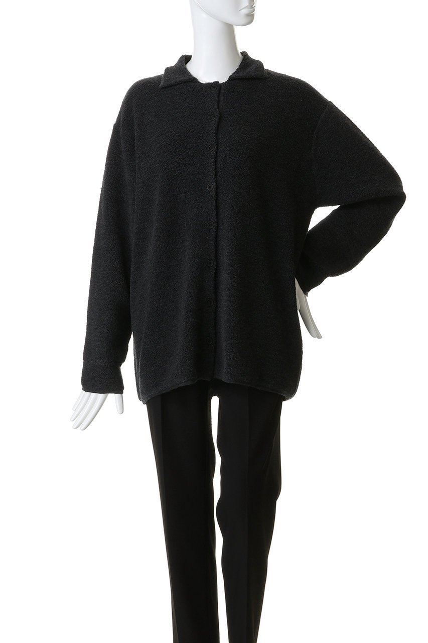【プレインピープル/PLAIN PEOPLE】のBONDパイルニットシャツカーディガン 人気、トレンドファッション・服の通販 founy(ファニー) 　ファッション　Fashion　レディースファッション　Fashion for Women　トップス・カットソー　Cut & Sew Tops　ニット　Knit Tops & Sweaters　カーディガン・羽織り　Layered Style Cardigans　シャツ・ブラウス・オフィスカジュアル　Elegant Blouses & Button-Ups　おすすめ　Recommended / Our Picks　カーディガン　Cardigan, Knitwear　スラックス　Slacks, Dress Pants　デニム　Denim, Jeans Material　エレガント 上品　Elegant　other-2|ID: prp329100004808692 ipo3291000000035975844