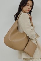 【ガリャルダガランテ/GALLARDAGALANTE】の【WEB限定】ポーチ付ワンショルダーバッグ モカ|ID: prp329100004808697 ipo3291000000034897412