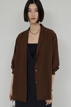 【ガリャルダガランテ/GALLARDAGALANTE】の【手洗い可】2WAYシャツジャケット ブラウン|ID: prp329100004808705 ipo3291000000035717778