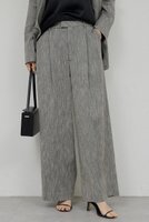 【ガリャルダガランテ/GALLARDAGALANTE】の【セットアップ対応】ダブルタックツイードパンツ 人気、トレンドファッション・服の通販 founy(ファニー) ファッション Fashion レディースファッション Fashion for Women セットアップ Matching Sets レディースパンツ・ボトムス Pants & Trousers / Bottoms パンツ Pants & Trousers 2026年 2026 カットソー Cut and Sewn Top サマー Summer, Summer Style セットアップ Set-Up, Coordinated Outfit ツイード Twill, Twill Weave ロング Long, Long-Length 夏 Summer 定番 Standard, Basic Item 春 Spring S/S・春夏 SS, Spring/Summer, Warm Season |ID:prp329100004808707