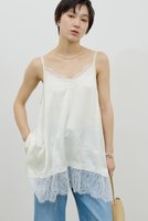 【ガリャルダガランテ/GALLARDAGALANTE】のレースキャミチュニック 人気、トレンドファッション・服の通販 founy(ファニー) ファッション Fashion レディースファッション Fashion for Women ワンピース Dresses チュニック Tunic Tops & Dresses 2026年 2026 サテン Satin, Glossy Fabric ショルダー Shoulder, Shoulder Strap ジャケット Jacket, Outerwear チュニック Tunic, Long Top デニム Denim, Jeans Material レース Lace, Lace Fabric 夏 Summer 春 Spring S/S・春夏 SS, Spring/Summer, Warm Season |ID:prp329100004808709