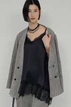 【ガリャルダガランテ/GALLARDAGALANTE】のレースキャミチュニック 人気、トレンドファッション・服の通販 founy(ファニー) ファッション Fashion レディースファッション Fashion for Women ワンピース Dresses チュニック Tunic Tops & Dresses 2026年 2026 サテン Satin, Glossy Fabric ショルダー Shoulder, Shoulder Strap ジャケット Jacket, Outerwear チュニック Tunic, Long Top デニム Denim, Jeans Material レース Lace, Lace Fabric 夏 Summer 春 Spring S/S・春夏 SS, Spring/Summer, Warm Season thumbnail ブラック|ID: prp329100004808709 ipo3291000000034897492