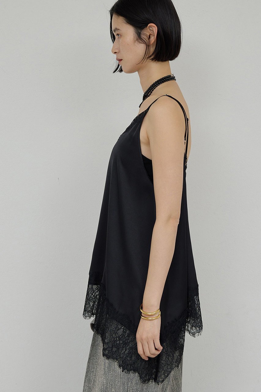 【ガリャルダガランテ/GALLARDAGALANTE】のレースキャミチュニック 人気、トレンドファッション・服の通販 founy(ファニー) 　ファッション　Fashion　レディースファッション　Fashion for Women　ワンピース　Dresses　チュニック　Tunic Tops & Dresses　2026年　2026　サテン　Satin, Glossy Fabric　ショルダー　Shoulder, Shoulder Strap　ジャケット　Jacket, Outerwear　チュニック　Tunic, Long Top　デニム　Denim, Jeans Material　レース　Lace, Lace Fabric　夏　Summer　春　Spring　S/S・春夏　SS, Spring/Summer, Warm Season　other-6|ID: prp329100004808709 ipo3291000000035352647