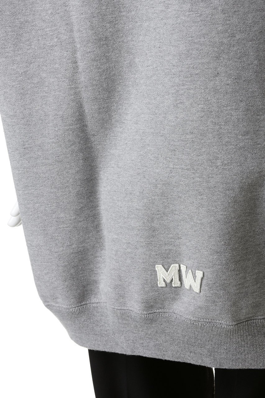 【マイ ウィークネス/MY WEAKNESS】のMW PATCH SWEAT 人気、トレンドファッション・服の通販 founy(ファニー) 　ファッション　Fashion　レディースファッション　Fashion for Women　トップス・カットソー　Cut & Sew Tops　シャツ・ブラウス・オフィスカジュアル　Elegant Blouses & Button-Ups　レディースパーカー・カジュアルフーディー　Casual Hoodies & Sweatshirts　ロングTシャツ・Tシャツ　Longline T-Shirts & Tees　スウェット・クルーネックトップス　Sweatshirts & Crewnecks / Relaxed Fit Sweat Tops　カットソー・ベーシックTシャツ　Cut-and-Sewn Tops / Stretch Tees & Basics　エレガント 上品　Elegant　スウェット / スエット　Sweatshirt, Sweatwear　デニム　Denim, Jeans Material　バランス　Balance, Style Balance　パッチ　Patch, Appliqué　リラックス　Relax, Relaxed Fit　ロング　Long, Long-Length　other-6|ID: prp329100004808713 ipo3291000000034897542