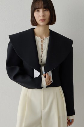 【ウィムガゼット/Whim Gazette】 BIGショールカラージャケット人気、トレンドファッション・服の通販 founy(ファニー) ファッション Fashion レディースファッション Fashion for Women アウター Coat / Outerwear Collection レディースジャケット・軽アウター Jackets 2026年 2026 ショール Shawl, Wrap ジャケット Jacket, Outerwear フォルム Silhouette, Form ボンディング Bonding, Bonded Fabric 夏 Summer 春 Spring S/S・春夏 SS, Spring/Summer, Warm Season |ID:prp329100004808722