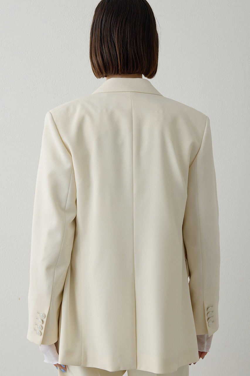 【ウィムガゼット/Whim Gazette】のマリンテーラードジャケット 人気、トレンドファッション・服の通販 founy(ファニー) 　ファッション　Fashion　レディースファッション　Fashion for Women　アウター　Coat / Outerwear Collection　レディースジャケット・軽アウター　Jackets　テーラードジャケット / 通勤・きれいめスタイル　Tailored Jackets & Blazers　おすすめ　Recommended / Our Picks　オックス　Oxford Fabric　ジャケット　Jacket, Outerwear　ストライプ　Stripe, Striped Pattern　セットアップ　Set-Up, Coordinated Outfit　ダブル　Double, Double-Breasted　定番　Standard, Basic Item　other-3|ID: prp329100004808723 ipo3291000000036159427