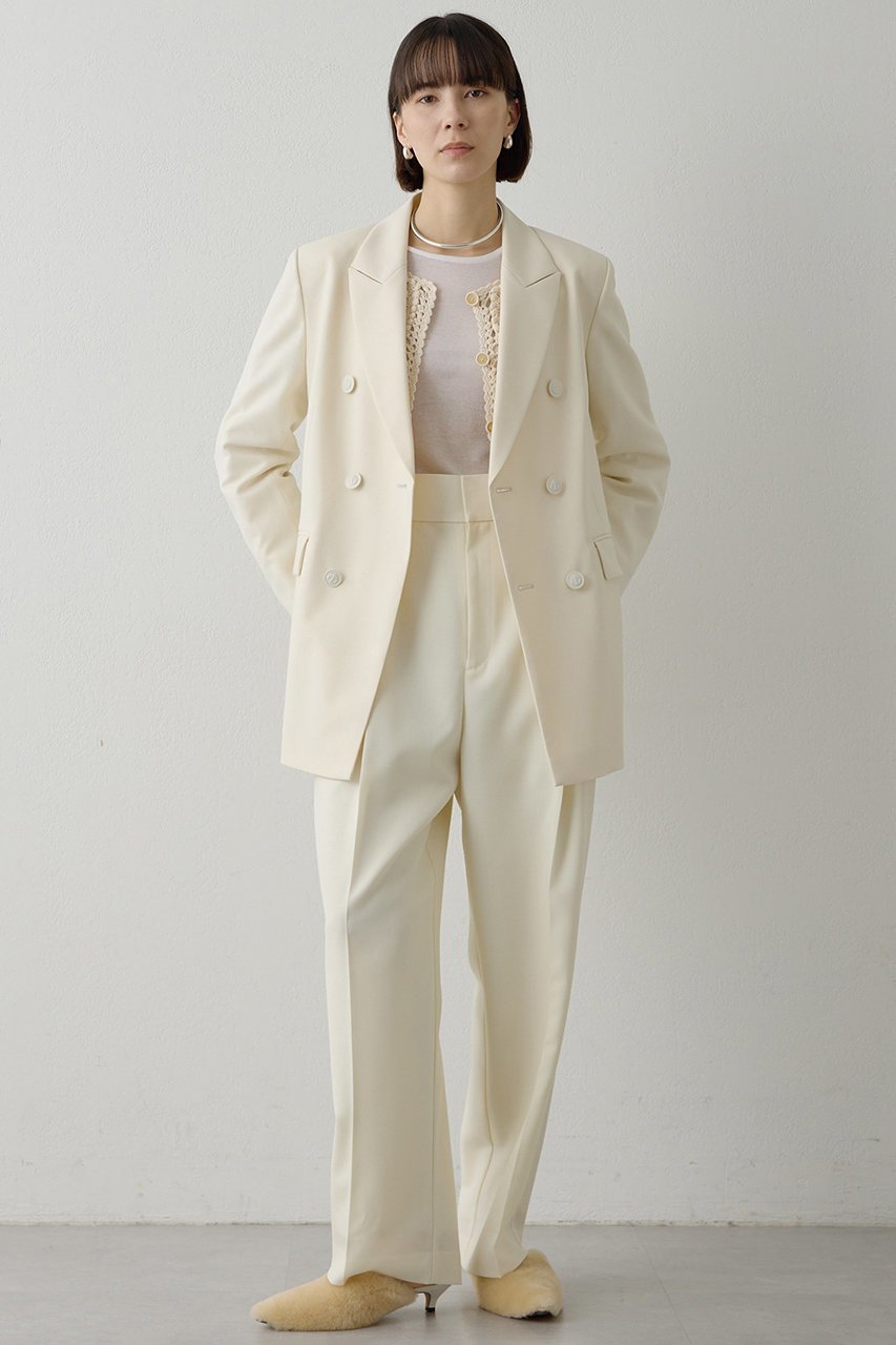 【ウィムガゼット/Whim Gazette】のマリンテーラードジャケット 人気、トレンドファッション・服の通販 founy(ファニー) 　ファッション　Fashion　レディースファッション　Fashion for Women　アウター　Coat / Outerwear Collection　レディースジャケット・軽アウター　Jackets　テーラードジャケット / 通勤・きれいめスタイル　Tailored Jackets & Blazers　おすすめ　Recommended / Our Picks　オックス　Oxford Fabric　ジャケット　Jacket, Outerwear　ストライプ　Stripe, Striped Pattern　セットアップ　Set-Up, Coordinated Outfit　ダブル　Double, Double-Breasted　定番　Standard, Basic Item　other-5|ID: prp329100004808723 ipo3291000000036159435