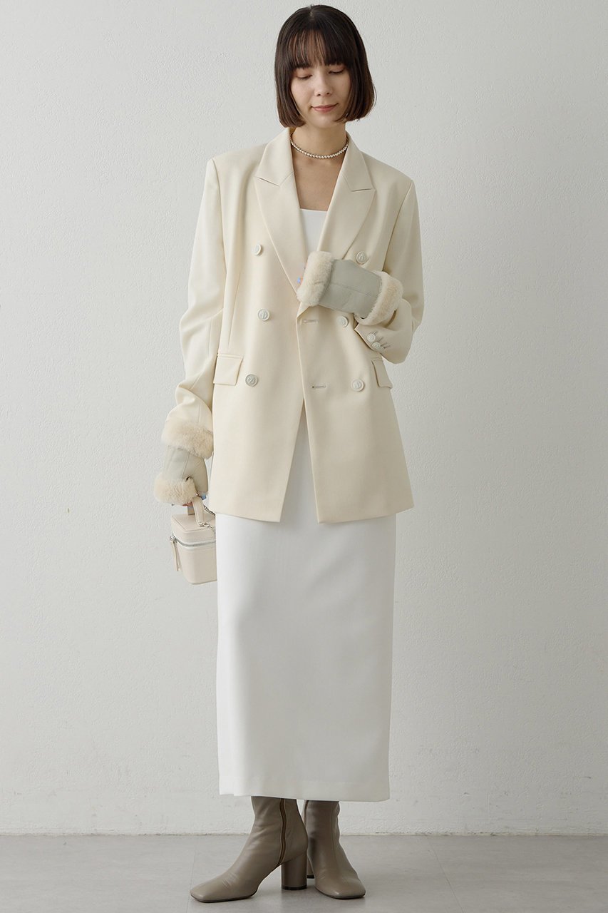 【ウィムガゼット/Whim Gazette】のマリンテーラードジャケット 人気、トレンドファッション・服の通販 founy(ファニー) 　ファッション　Fashion　レディースファッション　Fashion for Women　アウター　Coat / Outerwear Collection　レディースジャケット・軽アウター　Jackets　テーラードジャケット / 通勤・きれいめスタイル　Tailored Jackets & Blazers　おすすめ　Recommended / Our Picks　オックス　Oxford Fabric　ジャケット　Jacket, Outerwear　ストライプ　Stripe, Striped Pattern　セットアップ　Set-Up, Coordinated Outfit　ダブル　Double, Double-Breasted　定番　Standard, Basic Item　other-6|ID: prp329100004808723 ipo3291000000036159437