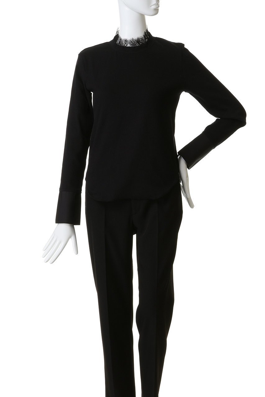 【サードマガジン/THIRD MAGAZINE】のレーストリミングカットソー 人気、トレンドファッション・服の通販 founy(ファニー) ファッション Fashion レディースファッション Fashion for Women トップス・カットソー Cut & Sew Tops シャツ・ブラウス・オフィスカジュアル Elegant Blouses & Button-Ups ロングTシャツ・Tシャツ Longline T-Shirts & Tees カットソー・ベーシックTシャツ Cut-and-Sewn Tops / Stretch Tees & Basics 2026年 2026 カットソー Cut and Sewn Top ジャケット Jacket, Outerwear スリーブ Sleeve, Long Sleeve / Short Sleeve テレコ Ribbed, Rib Stitch ビスチェ Bustier, Corset Top フィット Fit, Slim Fit フェミニン Feminine, Girly レース Lace, Lace Fabric ロング Long, Long-Length 夏 Summer 春 Spring S/S・春夏 SS, Spring/Summer, Warm Season other-2|ID: prp329100004808724 ipo3291000000034897622