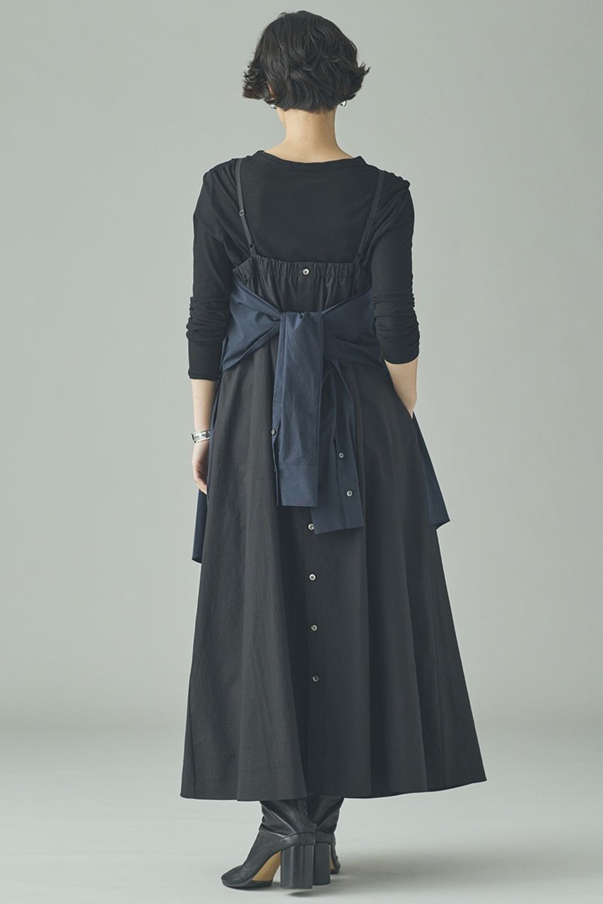 【カレンソロジー/Curensology】のシャツコンビワンピース 人気、トレンドファッション・服の通販 founy(ファニー) 　ファッション　Fashion　レディースファッション　Fashion for Women　ワンピース　Dresses　チュニック　Tunic Tops & Dresses　2026年　2026　おすすめ　Recommended / Our Picks　なめらか　Smooth, Silky Texture　インナー　Innerwear　キャミソール　Camisole, Spaghetti Strap Top　コンビ　Combo, Combination Style　タイプライター　Typewriter Fabric, Crisp Cotton　チュニック　Tunic, Long Top　ドッキング　Docking, Mixed Material　ペーパー　Paper, Kraft Paper　ロング　Long, Long-Length　エレガント 上品　Elegant　夏　Summer　春　Spring　S/S・春夏　SS, Spring/Summer, Warm Season　other-4|ID: prp329100004808725 ipo3291000000035352687