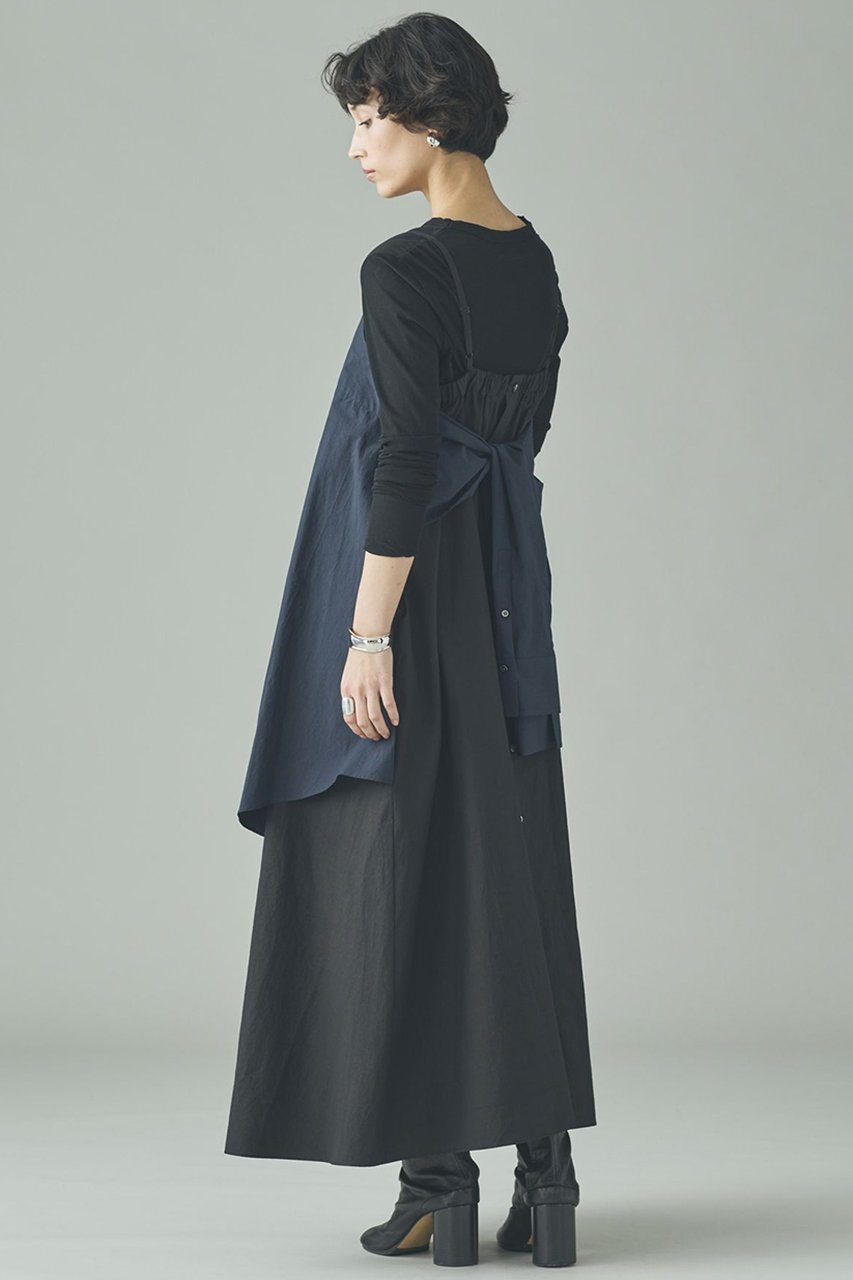 【カレンソロジー/Curensology】のシャツコンビワンピース 人気、トレンドファッション・服の通販 founy(ファニー) 　ファッション　Fashion　レディースファッション　Fashion for Women　ワンピース　Dresses　チュニック　Tunic Tops & Dresses　2026年　2026　おすすめ　Recommended / Our Picks　なめらか　Smooth, Silky Texture　インナー　Innerwear　キャミソール　Camisole, Spaghetti Strap Top　コンビ　Combo, Combination Style　タイプライター　Typewriter Fabric, Crisp Cotton　チュニック　Tunic, Long Top　ドッキング　Docking, Mixed Material　ペーパー　Paper, Kraft Paper　ロング　Long, Long-Length　エレガント 上品　Elegant　夏　Summer　春　Spring　S/S・春夏　SS, Spring/Summer, Warm Season　other-5|ID: prp329100004808725 ipo3291000000035352690