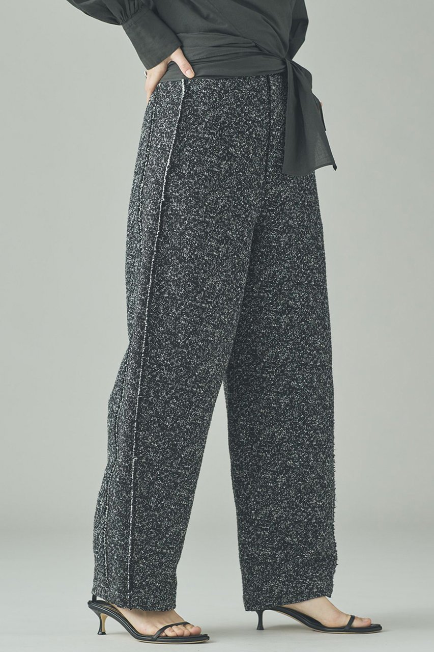 【カレンソロジー/Curensology】の〈C.S.G〉ネップツィードパンツ 人気、トレンドファッション・服の通販 founy(ファニー) ファッション Fashion レディースファッション Fashion for Women パンツ Pants & Trousers 2026年 2026 イタリア Italy ツイード Twill, Twill Weave ネップ Nepp, Slub Yarn フリンジ Fringe, Tassel モノトーン Monotone, Black and White 夏 Summer 春 Spring S/S・春夏 SS, Spring/Summer, Warm Season other-3|ID: prp329100004808729 ipo3291000000035352712