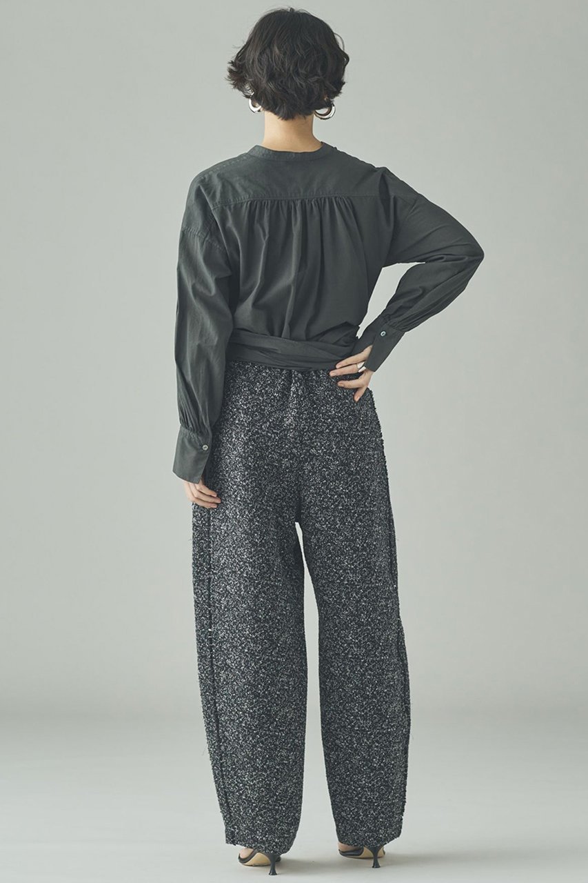 【カレンソロジー/Curensology】の〈C.S.G〉ネップツィードパンツ 人気、トレンドファッション・服の通販 founy(ファニー) 　ファッション　Fashion　レディースファッション　Fashion for Women　パンツ　Pants & Trousers　イタリア　Italy　ツイード　Twill, Twill Weave　ネップ　Nepp, Slub Yarn　フリンジ　Fringe, Tassel　モノトーン　Monotone, Black and White　other-7|ID: prp329100004808729 ipo3291000000036159491