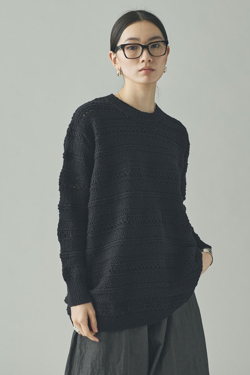 【カレンソロジー/Curensology】のスラブスカシアミニットプルオーバー 人気、トレンドファッション・服の通販 founy(ファニー) 　ファッション　Fashion　レディースファッション　Fashion for Women　トップス・カットソー　Cut & Sew Tops　ニット　Knit Tops & Sweaters　カジュアルプルオーバー・ニットトップス　Pullovers & Knit Tops / Casual Pullovers　2026年　2026　アクセサリー　Fashion Accessories　インナー　Innerwear　タンク　Tank Top, Sleeveless Top　夏　Summer　春　Spring　S/S・春夏　SS, Spring/Summer, Warm Season　透かし　Cut-Out, Lacework　other-2|ID: prp329100004808732 ipo3291000000035352744