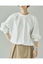 【カレンソロジー/Curensology】のワッフルドロストプルオーバー ホワイト|ID: prp329100004808733 ipo3291000000034897702