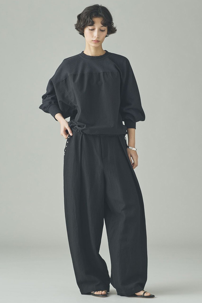 【カレンソロジー/Curensology】のワッフルドロストプルオーバー 人気、トレンドファッション・服の通販 founy(ファニー) 　ファッション　Fashion　レディースファッション　Fashion for Women　トップス・カットソー　Cut & Sew Tops　シャツ・ブラウス・オフィスカジュアル　Elegant Blouses & Button-Ups　ロングTシャツ・Tシャツ　Longline T-Shirts & Tees　カジュアルプルオーバー・ニットトップス　Pullovers & Knit Tops / Casual Pullovers　カットソー・ベーシックTシャツ　Cut-and-Sewn Tops / Stretch Tees & Basics　コンビ　Combo, Combination Style　ショート　Short, Short Length　スリーブ　Sleeve, Long Sleeve / Short Sleeve　バランス　Balance, Style Balance　ロング　Long, Long-Length　ワッフル　Waffle, Waffle Knit　other-5|ID: prp329100004808733 ipo3291000000036159516