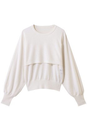 【アルアバイル/allureville】 メリノウールレイヤードプルオーバー人気、トレンドファッション・服の通販 founy(ファニー) ファッション Fashion レディースファッション Fashion for Women トップス・カットソー Cut & Sew Tops ニット Knit Tops & Sweaters カジュアルプルオーバー・ニットトップス Pullovers & Knit Tops / Casual Pullovers 2026年 2026 スラックス Slacks, Dress Pants スリーブ Sleeve, Long Sleeve / Short Sleeve デニム Denim, Jeans Material 夏 Summer 春 Spring S/S・春夏 SS, Spring/Summer, Warm Season |ID:prp329100004808735