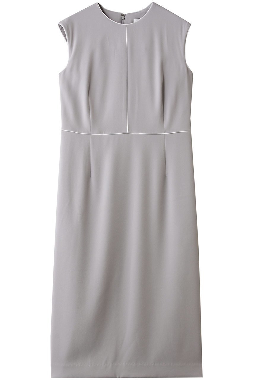 【ベイジ,/BEIGE,】のCINDY(シンディ)/クルーネックドレス インテリア・キッズ・メンズ・レディースファッション・服の通販 founy(ファニー) ファッション Fashion レディースファッション Fashion for Women ワンピース Dresses フォーマル・パーティードレス・結婚式用ドレス Elegant & Casual Dresses チュニック Tunic Tops & Dresses 2026年 2026 シンプル Simple, Minimal ジュエリー Jewelry, Accessories スリット Slit, Slit Detail センター Center, Center Line チュニック Tunic, Long Top ドレス Dress, One-Piece パイピング Piping, Trim Design ロング Long, Long-Length 夏 Summer 春 Spring S/S・春夏 SS, Spring/Summer, Warm Season L.Gray × White|ID: prp329100004808737 ipo3291000000034897736