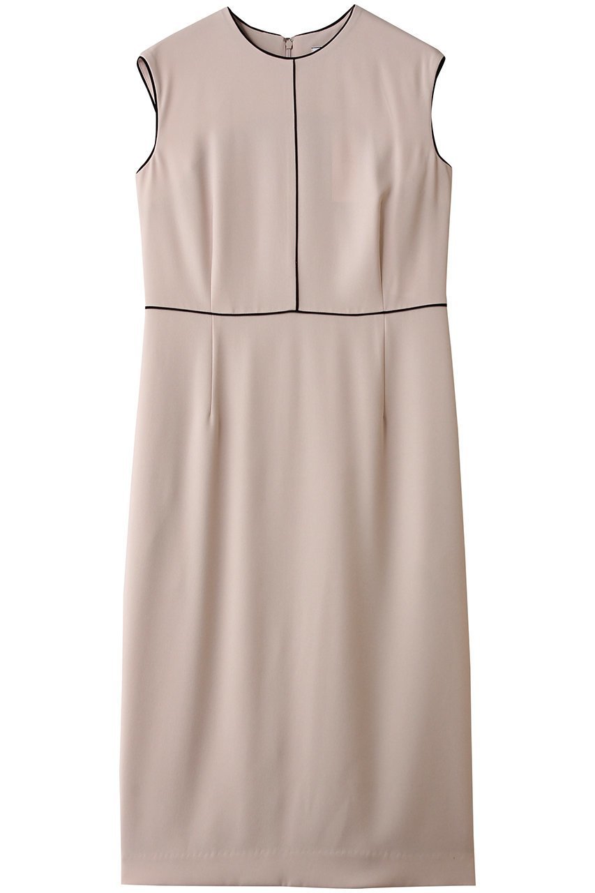 【ベイジ,/BEIGE,】のCINDY(シンディ)/クルーネックドレス インテリア・キッズ・メンズ・レディースファッション・服の通販 founy(ファニー) ファッション Fashion レディースファッション Fashion for Women ワンピース Dresses フォーマル・パーティードレス・結婚式用ドレス Elegant & Casual Dresses チュニック Tunic Tops & Dresses 2026年 2026 シンプル Simple, Minimal ジュエリー Jewelry, Accessories スリット Slit, Slit Detail センター Center, Center Line チュニック Tunic, Long Top ドレス Dress, One-Piece パイピング Piping, Trim Design ロング Long, Long-Length 夏 Summer 春 Spring S/S・春夏 SS, Spring/Summer, Warm Season Nude x Black|ID: prp329100004808737 ipo3291000000034897737