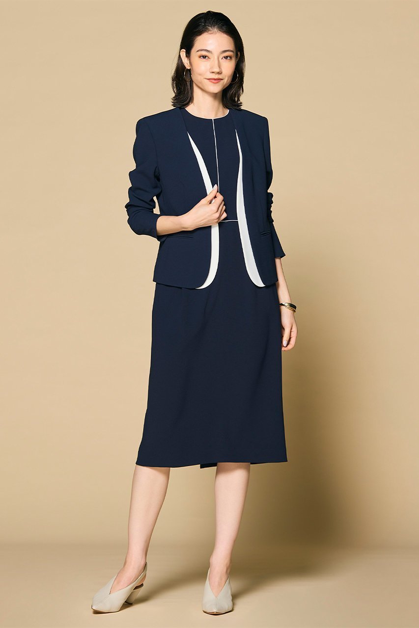 【ベイジ,/BEIGE,】のCINDY(シンディ)/クルーネックドレス 人気、トレンドファッション・服の通販 founy(ファニー) 　ファッション　Fashion　レディースファッション　Fashion for Women　ワンピース　Dresses　フォーマル・パーティードレス・結婚式用ドレス　Elegant & Casual Dresses　チュニック　Tunic Tops & Dresses　シンプル　Simple, Minimal　ジュエリー　Jewelry, Accessories　スリット　Slit, Slit Detail　センター　Center, Center Line　チュニック　Tunic, Long Top　ドレス　Dress, One-Piece　パイピング　Piping, Trim Design　ロング　Long, Long-Length　再入荷　Restock / Back in Stock　other-6|ID: prp329100004808737 ipo3291000000035435460