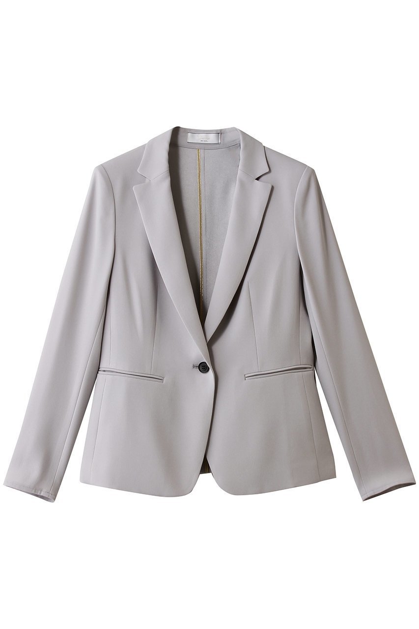 【ベイジ,/BEIGE,】のCINDY(シンディ)/テーラードジャケット インテリア・キッズ・メンズ・レディースファッション・服の通販 founy(ファニー) ファッション Fashion レディースファッション Fashion for Women アウター Coat / Outerwear Collection レディースジャケット・軽アウター Jackets テーラードジャケット / 通勤・きれいめスタイル Tailored Jackets & Blazers 2026年 2026 シェイプ Shape, Slim Fit ジャケット Jacket, Outerwear スタイリッシュ Stylish, Fashionable ストレッチ Stretch, Stretchy Fabric セットアップ Set-Up, Coordinated Outfit 夏 Summer 春 Spring S/S・春夏 SS, Spring/Summer, Warm Season ビジネス 仕事 通勤 Business / Work / Commuting L.Gray|ID: prp329100004808738 ipo3291000000034897744