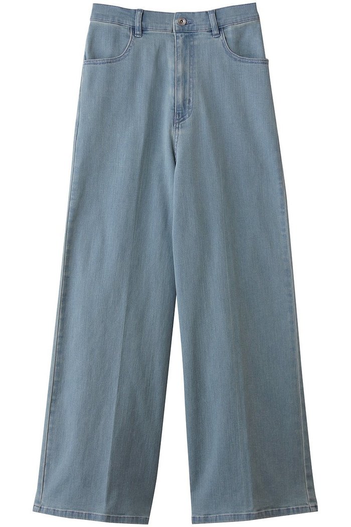 【スリー ドッツ/three dots】のデニム センターマークバギーパンツ インテリア・キッズ・メンズ・レディースファッション・服の通販 founy(ファニー) https://founy.com/ ファッション Fashion レディースファッション Fashion for Women パンツ Pants & Trousers センター Center, Center Line デニム Denim, Jeans Material エレガント 上品 Elegant |ID: prp329100004808743 ipo3291000000036159556