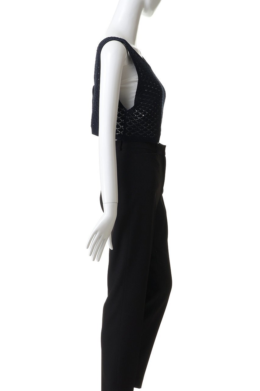 【ミディウミ/MidiUmi】の2way short knit vest ベスト 人気、トレンドファッション・服の通販 founy(ファニー) 　ファッション　Fashion　レディースファッション　Fashion for Women　トップス・カットソー　Cut & Sew Tops　ニット　Knit Tops & Sweaters　ベスト&ジレ / 重ね着スタイル　Vests & Gilets　カジュアルプルオーバー・ニットトップス　Pullovers & Knit Tops / Casual Pullovers　2026年　2026　コンパクト　Compact, Small Size　ショート　Short, Short Length　ベスト　Vest, Waistcoat　ボトム　Bottoms, Lower Wear　ワイド　Wide, Wide Fit　夏　Summer　春　Spring　S/S・春夏　SS, Spring/Summer, Warm Season　透かし　Cut-Out, Lacework　other-3|ID: prp329100004808744 ipo3291000000034897802