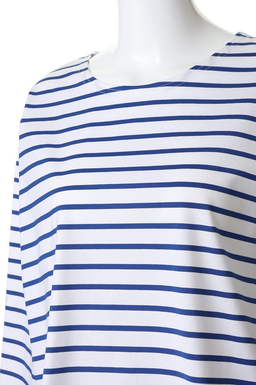 【ミディウミ/MidiUmi】のBD wide PO プルオーバー 人気、トレンドファッション・服の通販 founy(ファニー) ファッション Fashion レディースファッション Fashion for Women トップス・カットソー Cut & Sew Tops シャツ・ブラウス・オフィスカジュアル Elegant Blouses & Button-Ups ロングTシャツ・Tシャツ Longline T-Shirts & Tees カジュアルプルオーバー・ニットトップス Pullovers & Knit Tops / Casual Pullovers カットソー・ベーシックTシャツ Cut-and-Sewn Tops / Stretch Tees & Basics 2026年 2026 スリーブ Sleeve, Long Sleeve / Short Sleeve ボーダー Border, Stripe リラックス Relax, Relaxed Fit ロング Long, Long-Length ワイド Wide, Wide Fit 夏 Summer 春 Spring S/S・春夏 SS, Spring/Summer, Warm Season other-5|ID: prp329100004808746 ipo3291000000034897822