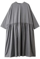 【ミディウミ/MidiUmi】のchambray gather OP ワンピース 人気、トレンドファッション・服の通販 founy(ファニー) ファッション Fashion レディースファッション Fashion for Women ワンピース Dresses チュニック Tunic Tops & Dresses 2026年 2026 ギャザー Gathered, Ruffled シンプル Simple, Minimal チュニック Tunic, Long Top リラックス Relax, Relaxed Fit ロング Long, Long-Length エレガント 上品 Elegant 夏 Summer 春 Spring S/S・春夏 SS, Spring/Summer, Warm Season thumbnail black|ID: prp329100004808752 ipo3291000000034897868