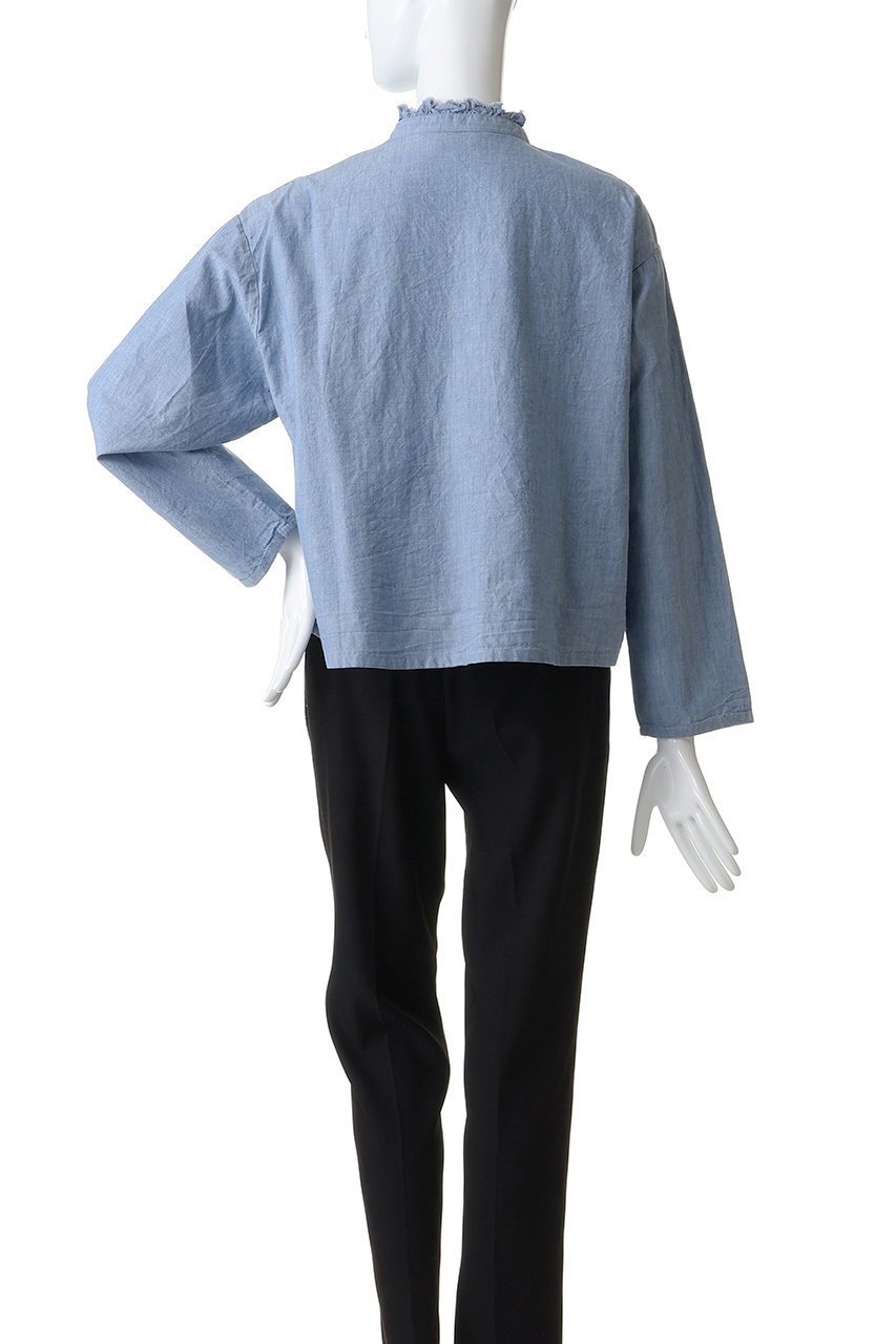 【ミディウミ/MidiUmi】のdungarees ruffle shirt シャツ 人気、トレンドファッション・服の通販 founy(ファニー) ファッション Fashion レディースファッション Fashion for Women トップス・カットソー Cut & Sew Tops シャツ・ブラウス・オフィスカジュアル Elegant Blouses & Button-Ups 2026年 2026 おすすめ Recommended / Our Picks ショート Short, Short Length スリーブ Sleeve, Long Sleeve / Short Sleeve ダンガリー Dungaree, Chambray デニム Denim, Jeans Material バランス Balance, Style Balance フロント Front, Front Design ミリタリー Military, Army Style ロング Long, Long-Length ワイド Wide, Wide Fit 夏 Summer 春 Spring S/S・春夏 SS, Spring/Summer, Warm Season other-4|ID: prp329100004808754 ipo3291000000034897887