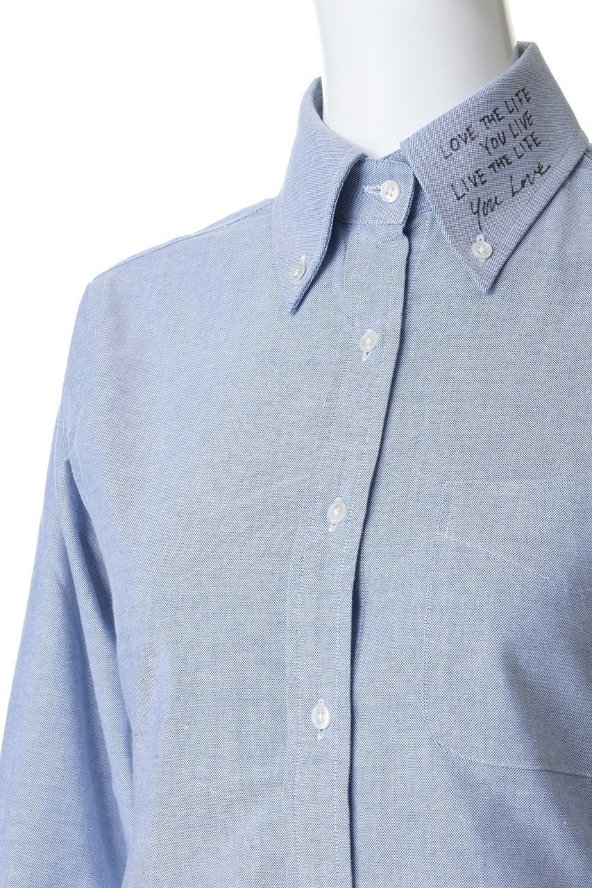 【マディソンブルー/MADISONBLUE】のMADISON L/S SHIRT MESSAGE ロングスリーブシャツ 人気、トレンドファッション・服の通販 founy(ファニー) 　ファッション　Fashion　レディースファッション　Fashion for Women　トップス・カットソー　Cut & Sew Tops　シャツ・ブラウス・オフィスカジュアル　Elegant Blouses & Button-Ups　ギャザー　Gathered, Ruffled　クラシック　Classic, Timeless Style　コレクション　Collection, Seasonal Line　スリーブ　Sleeve, Long Sleeve / Short Sleeve　ツイスト　Tweed, Tweed Fabric　ハーフ　Half, Half-Length　バイアス　Bias, Diagonal Cut　バランス　Balance, Style Balance　プリント　Print, Printed Pattern　プリーツ　Pleats, Pleated　ボックス　Boxy, Box Shape　ロング　Long, Long-Length　定番　Standard, Basic Item　other-5|ID: prp329100004808757 ipo3291000000035839692