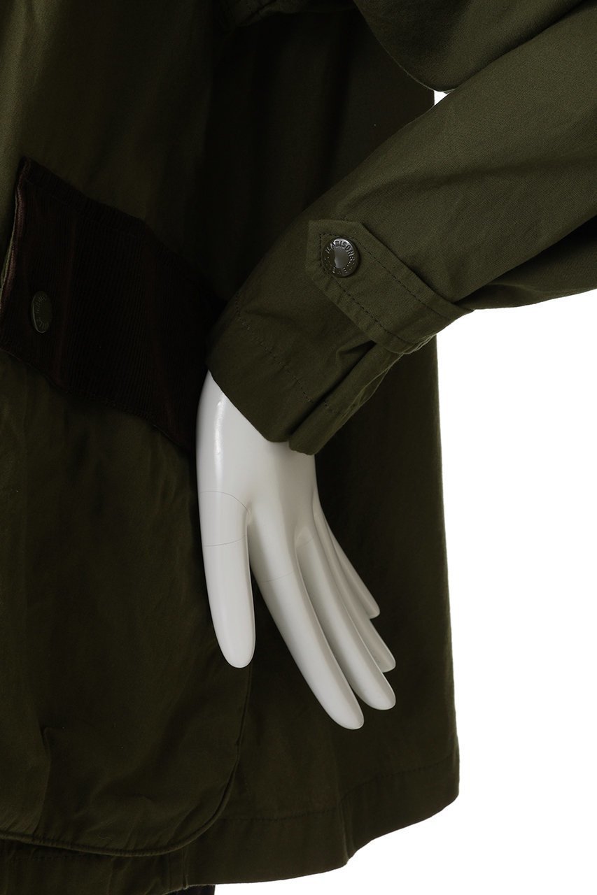 【マディソンブルー/MADISONBLUE】のHUNTING SHORT CT WAXED CLOTH ハンティングショートコート 大人の最旬トレンドファッション＆コーディネート founy(ファウニー) 　ファッション　Fashion　レディースファッション　Fashion for Women　アウター　Coat / Outerwear Collection　コート・ロングコート・ピーコート　Long Coats, Peacoats & More　クラシック　Classic, Timeless Style　コーデュロイ　Corduroy, Cord Fabric　ショート　Short, Short Length　ドット　Polka Dot, Dot Pattern　フラップ　Flap, Flap Pocket　フレア　Flare, Flared　ブルゾン　Blouson, Bomber Jacket　モダン　Modern, Contemporary　再入荷　Restock / Back in Stock　other-6|ID: prp329100004808758 ipo3291000000036767282