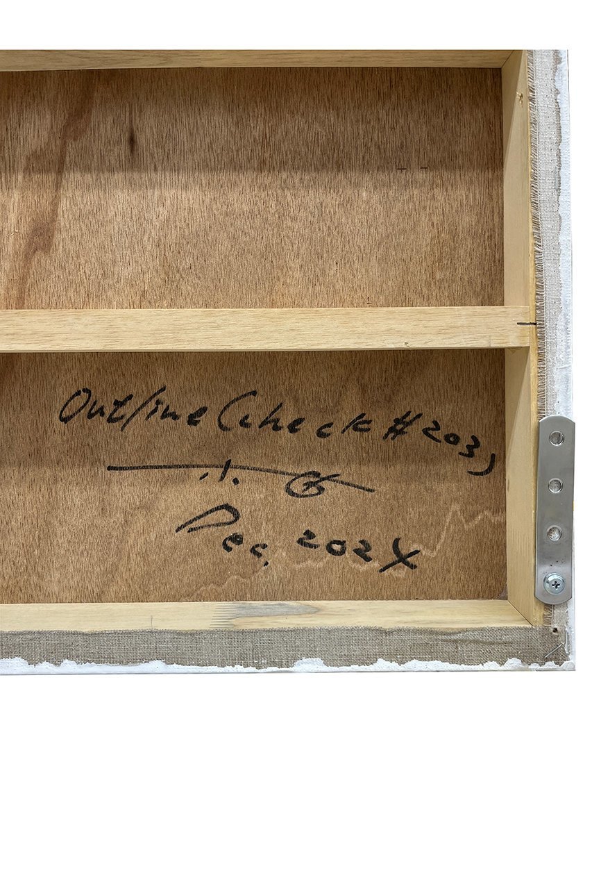 【アートオテーク/ARTOTHEQUE / GOODS】の【松岡 柚歩】outline(check#203) 人気、トレンドファッション・服の通販 founy(ファニー) アクリル Acrylic Material キャンバス Canvas, Canvas Fabric 新作・新入荷 New Arrivals / New In other-8|ID: prp329100004808761 ipo3291000000034898066