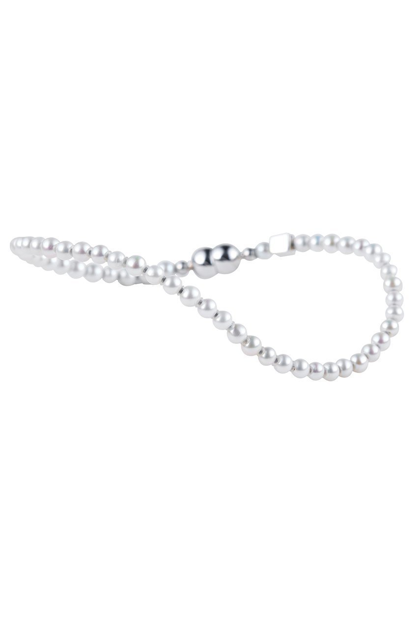 【プラウ/PLOW】のSculptual Pearl ブレスレット S 人気、トレンドファッション・服の通販 founy(ファニー) 　ファッション　Fashion　レディースファッション　Fashion for Women　ジュエリー　Jewelry　チェーン＆カフブレスレット　Cuff & Chain Bracelets　バングル・カフブレスレット　Bangles & Cuff Bracelets　2026年　2026　シンプル　Simple, Minimal　パール　Pearl, Pearl Accent　フォルム　Silhouette, Form　ブレスレット　Bracelet, Wristband　エレガント 上品　Elegant　夏　Summer　春　Spring　S/S・春夏　SS, Spring/Summer, Warm Season　other-3|ID: prp329100004809864 ipo3291000000034908108