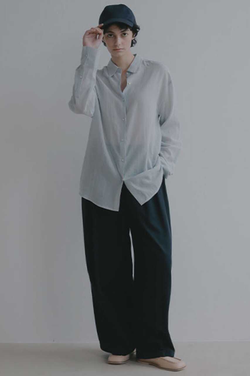 【エトレトウキョウ/ETRE TOKYO】のソフトコットンタックカーブパンツ 人気、トレンドファッション・服の通販 founy(ファニー) 　ファッション　Fashion　レディースファッション　Fashion for Women　パンツ　Pants & Trousers　春　Spring　キャップ　Cap, Baseball Cap　コンパクト　Compact, Small Size　シアー　Sheer, See-Through　スニーカー　Sneakers, Trainers　スポーティ　Sporty, Casual Athletic　ツイル　Twist, Twisted Detail　バランス　Balance, Style Balance　フロント　Front, Front Design　ベーシック　Basic, Essential　リラックス　Relax, Relaxed Fit　S/S・春夏　SS, Spring/Summer, Warm Season　夏　Summer　エレガント 上品　Elegant　2026年　2026　other-3|ID: prp329100004809879 ipo3291000000034908208