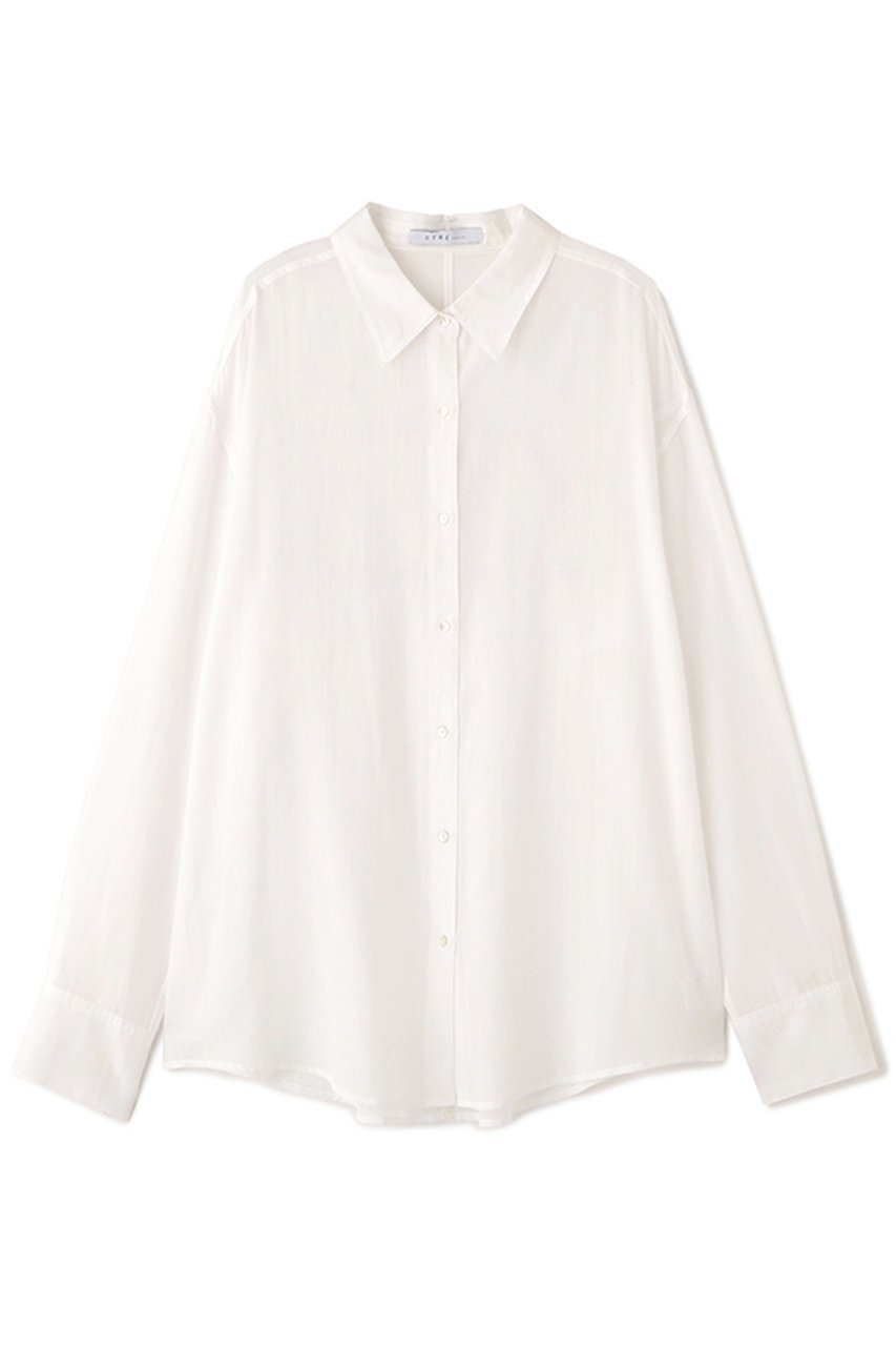 【エトレトウキョウ/ETRE TOKYO】のシアーコットンシャツ 人気、トレンドファッション・服の通販 founy(ファニー) 　ファッション　Fashion　レディースファッション　Fashion for Women　トップス・カットソー　Cut & Sew Tops　シャツ・ブラウス・オフィスカジュアル　Elegant Blouses & Button-Ups　春　Spring　キャミソール　Camisole, Spaghetti Strap Top　シアー　Sheer, See-Through　シンプル　Simple, Minimal　スラックス　Slacks, Dress Pants　スリーブ　Sleeve, Long Sleeve / Short Sleeve　タンク　Tank Top, Sleeveless Top　バランス　Balance, Style Balance　ロング　Long, Long-Length　ワイド　Wide, Wide Fit　S/S・春夏　SS, Spring/Summer, Warm Season　おすすめ　Recommended / Our Picks　夏　Summer　エレガント 上品　Elegant　2026年　2026　 other-1|ID: prp329100004809881 ipo3291000000034908224